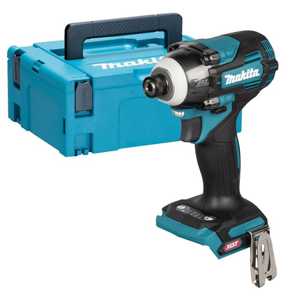 Makita TD004GZ01 40V Max XGT Brushless Impact Driver with 1 x 5.0Ah Battery Charger & Case