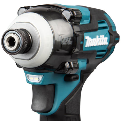Makita TD004GZ01 40V Max XGT Brushless Impact Driver with 1 x 2.5Ah Battery Charger & Case